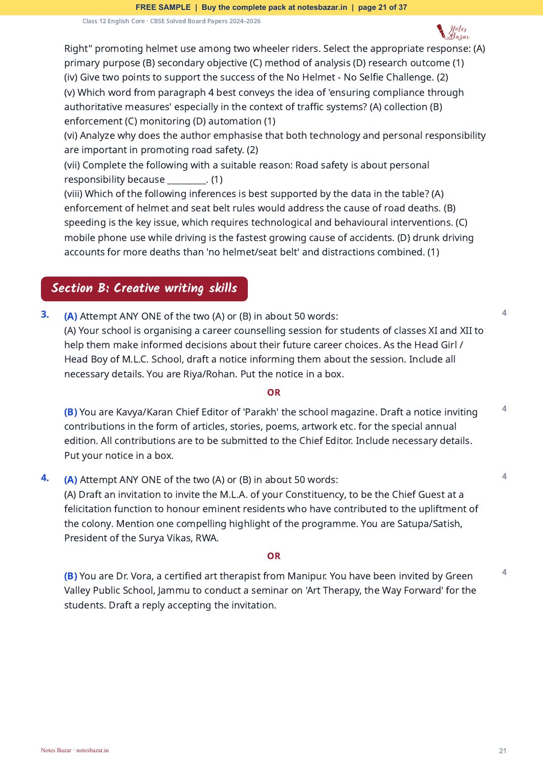 Sample page 21 of 37
