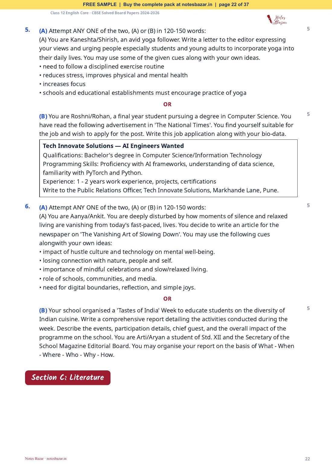 Sample page 22 of 37