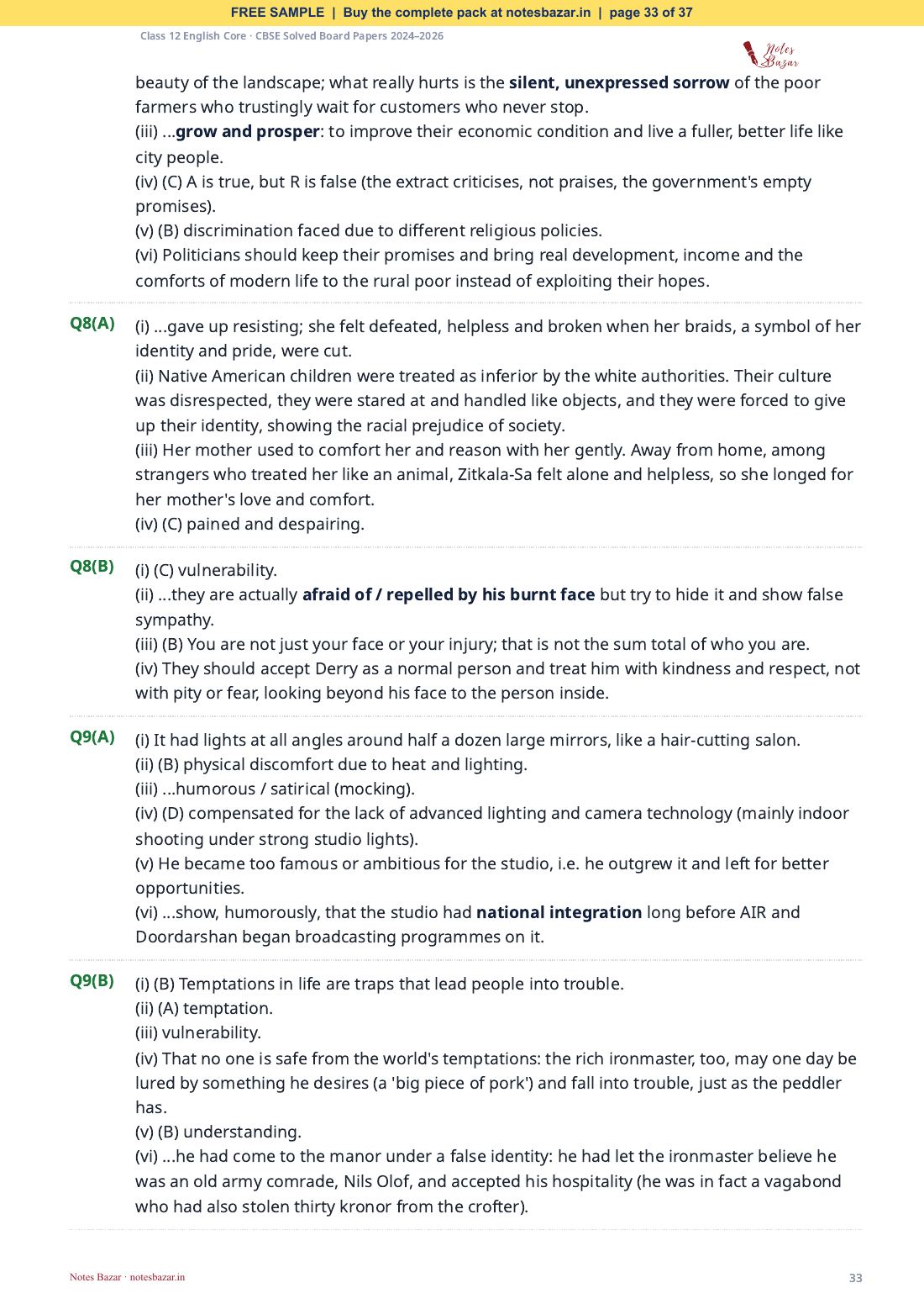 Sample page 33 of 37