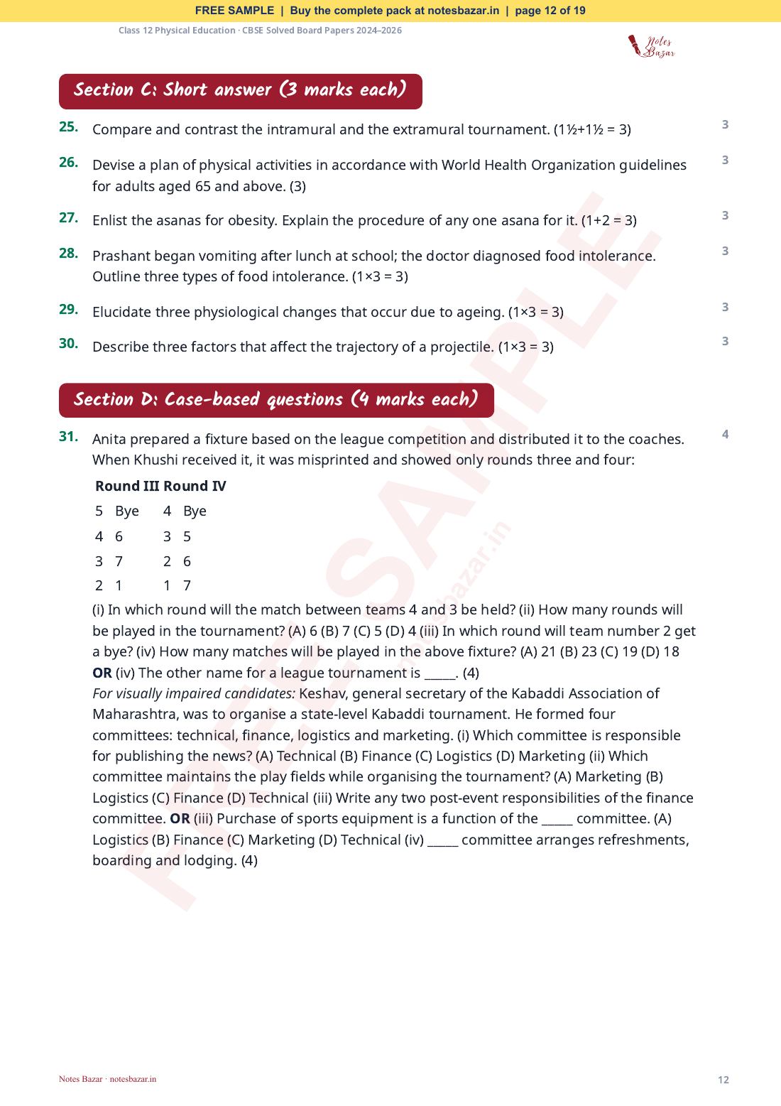 Sample page 12 of 19