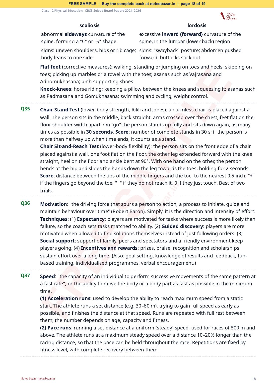 Sample page 18 of 19