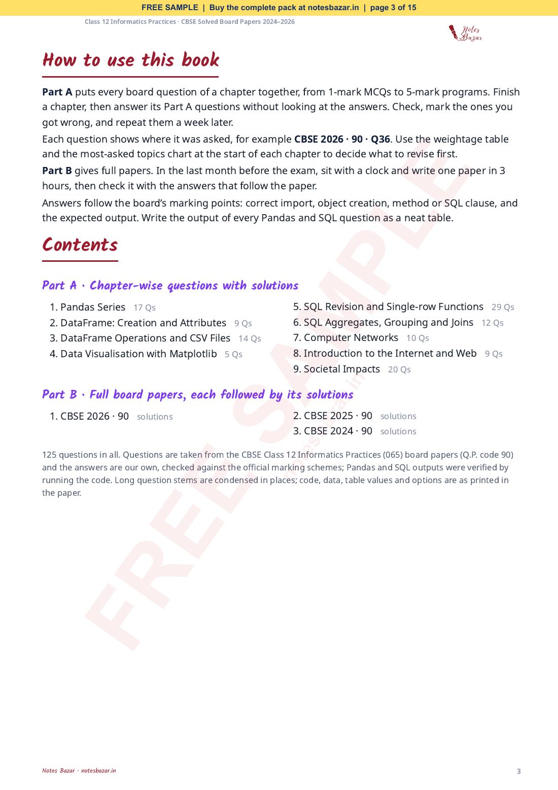 Sample page 3 of 15