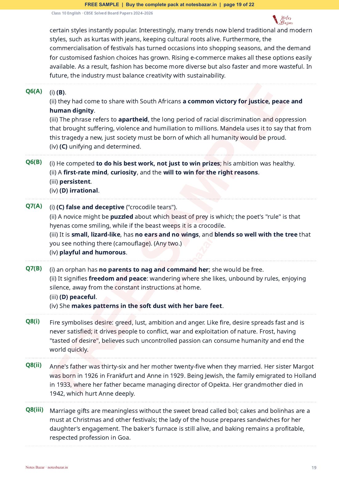 Sample page 19 of 22
