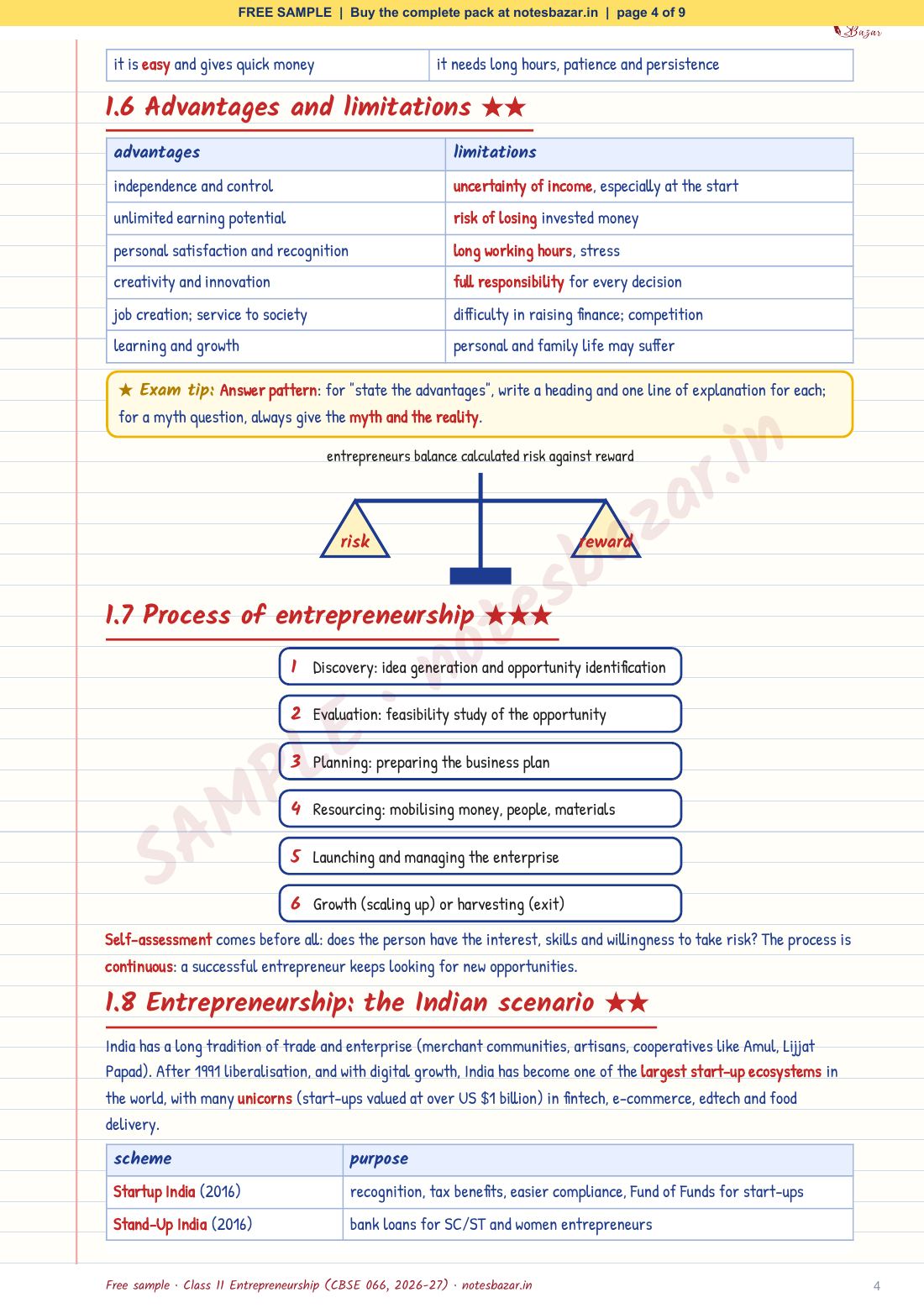Sample page 4 of 9