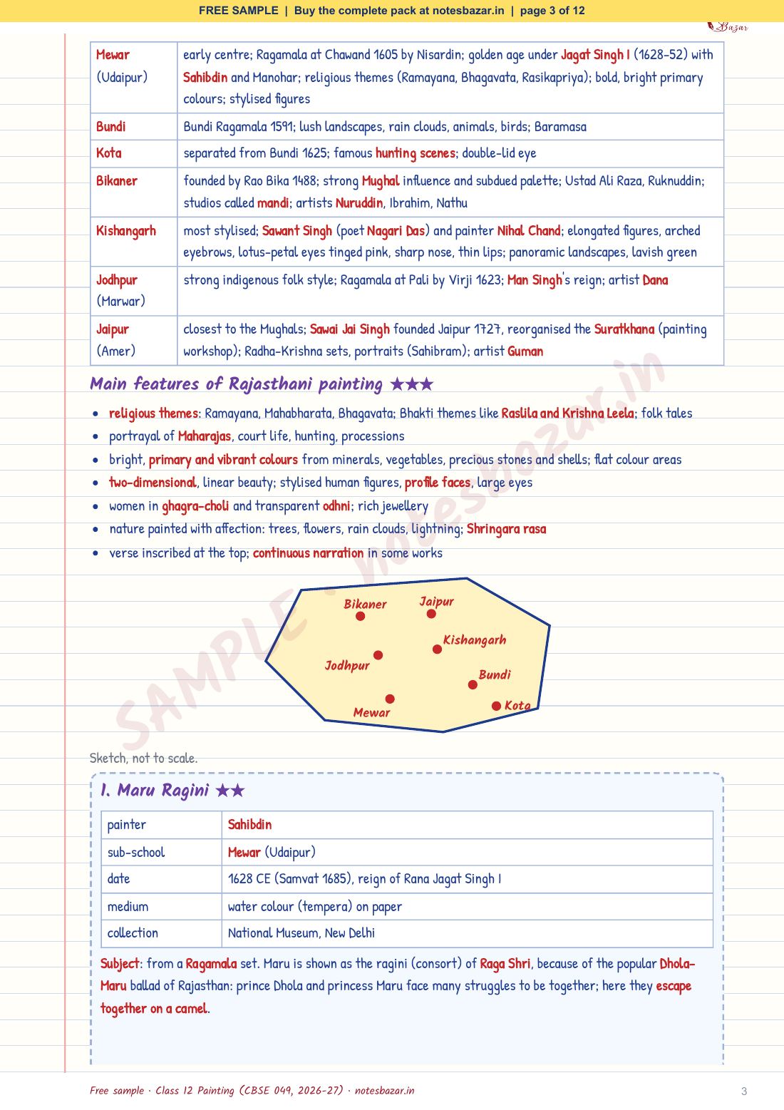 Sample page 3 of 12