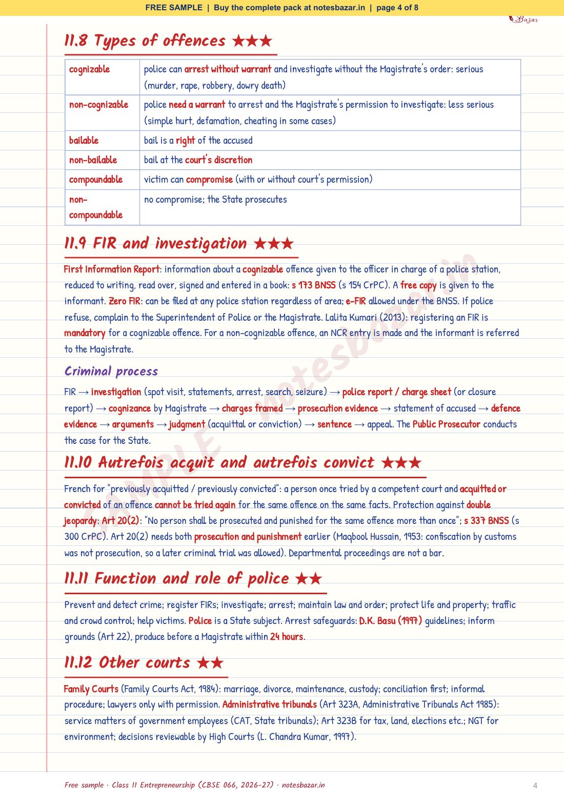 Sample page 4 of 8