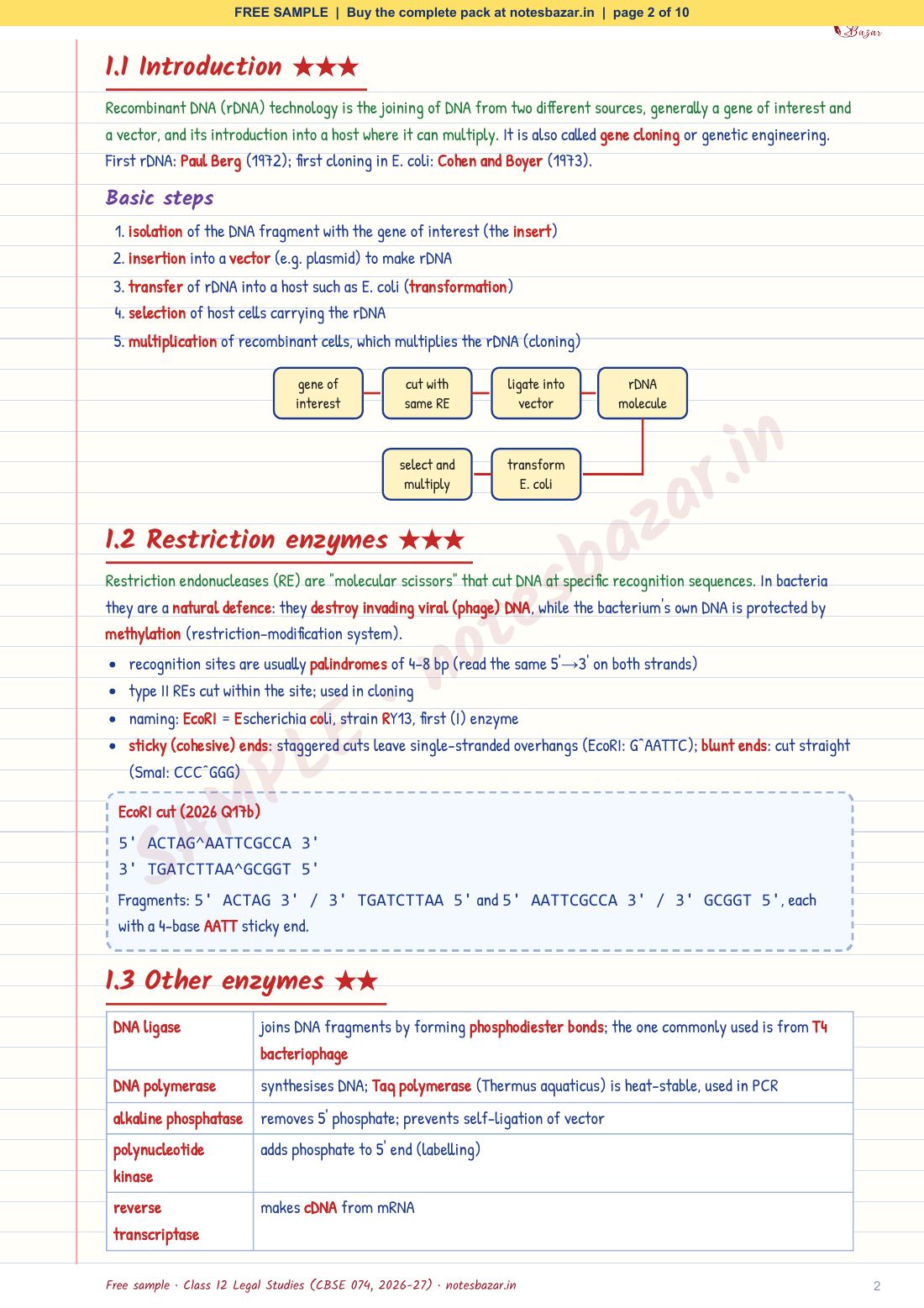 Sample page 2 of 10
