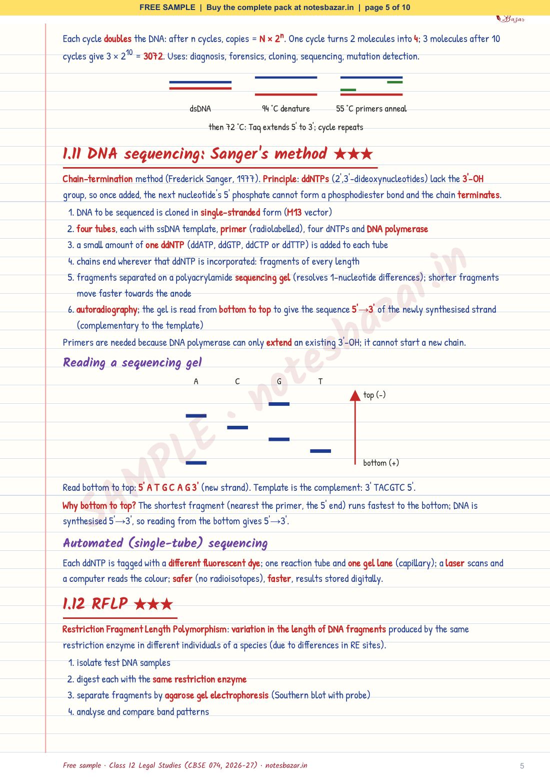 Sample page 5 of 10