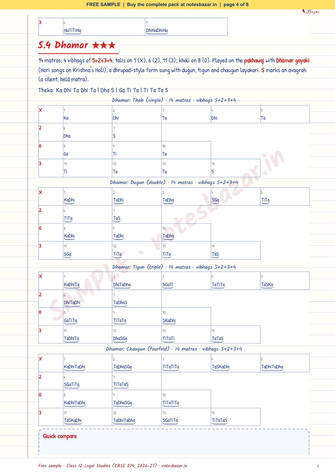 Sample page 4 of 8