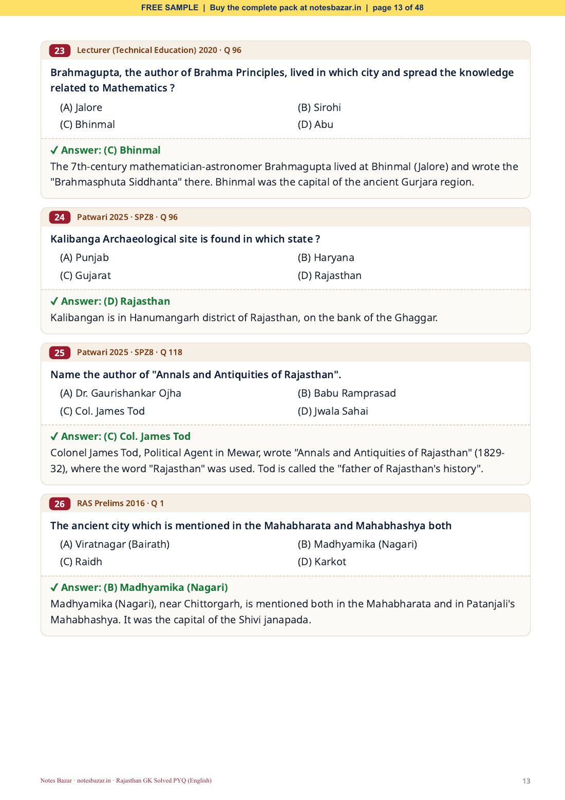 Sample page 13 of 48