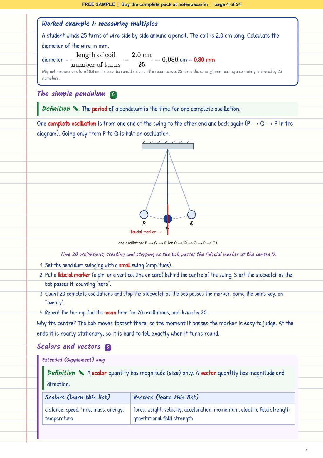 Sample page 4 of 24