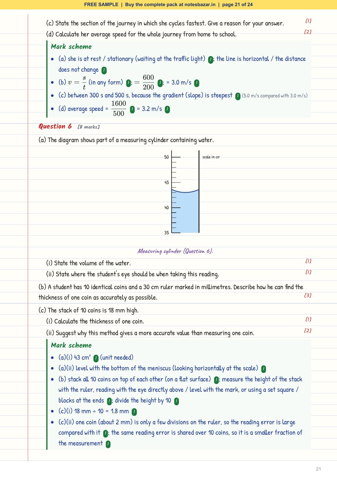 Sample page 21 of 24