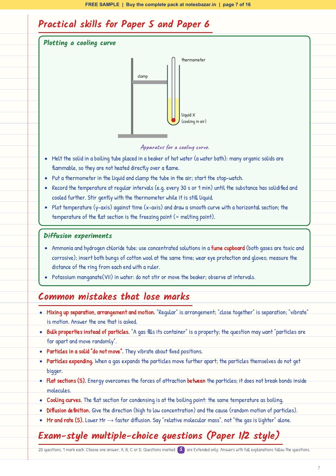 Sample page 7 of 16