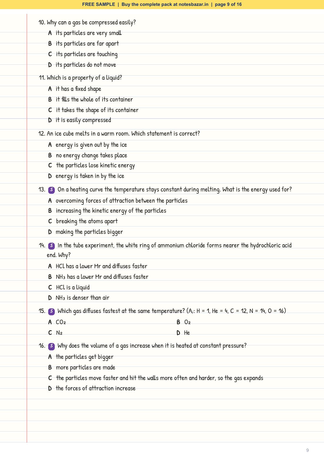 Sample page 9 of 16