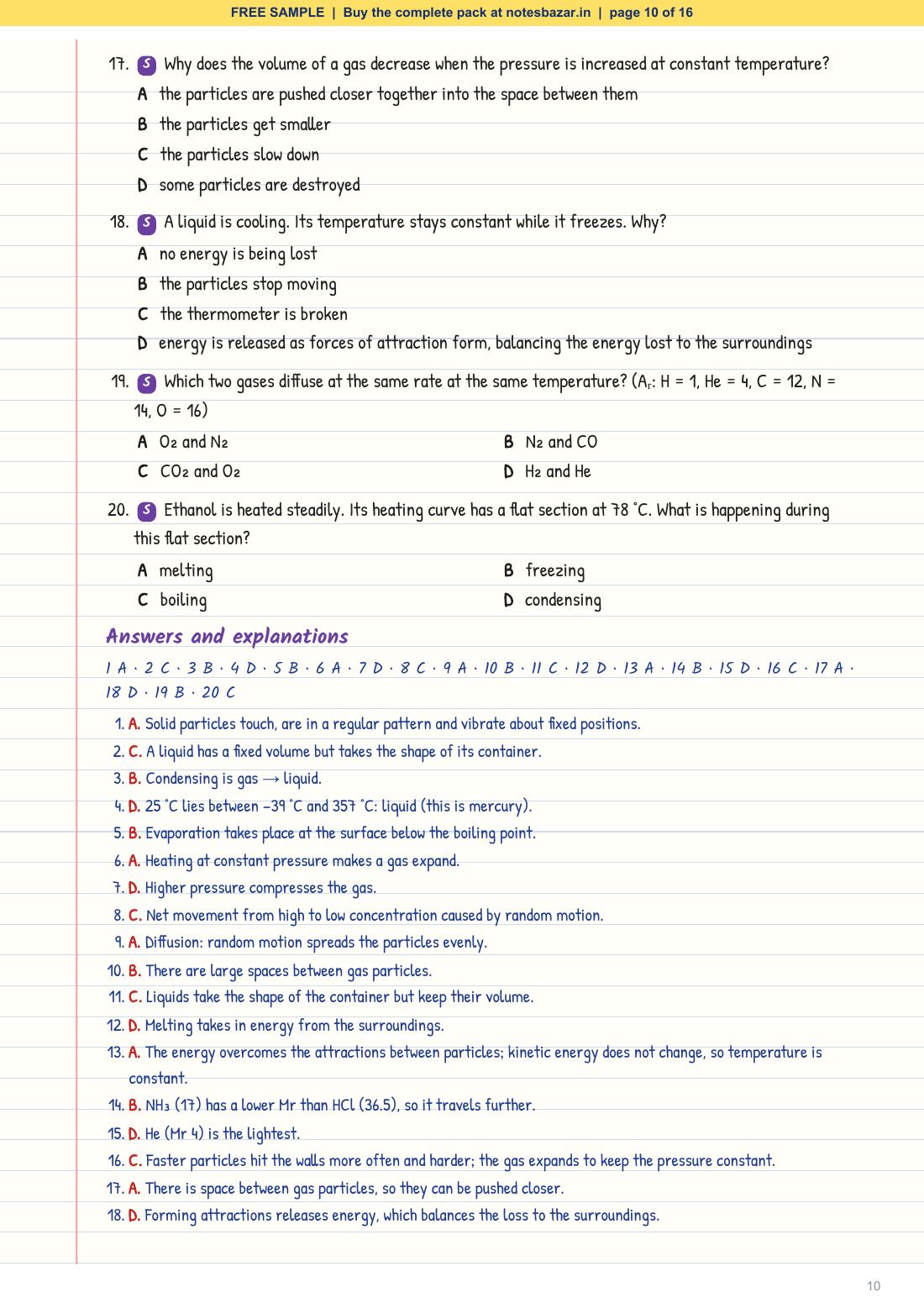 Sample page 10 of 16