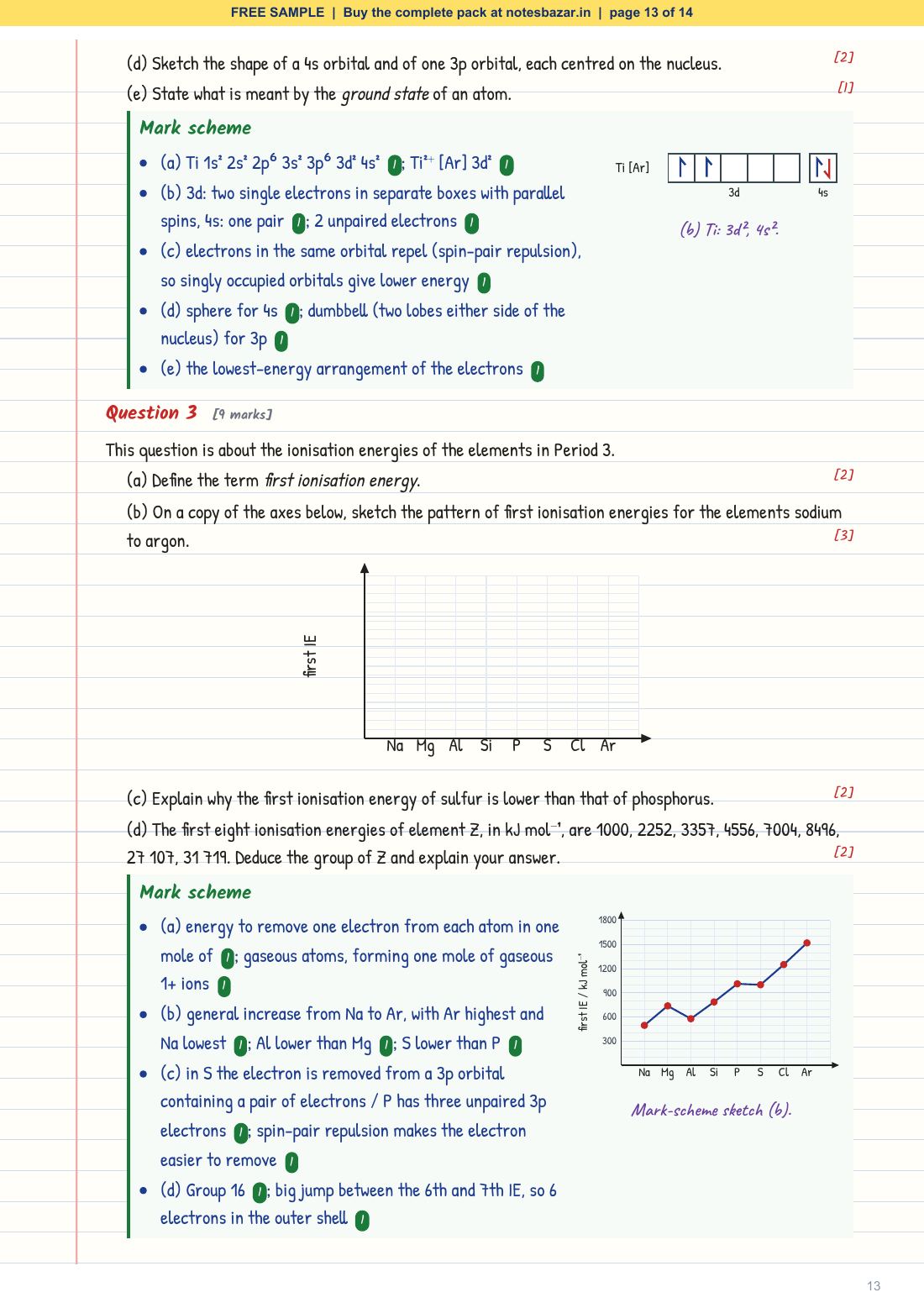 Sample page 13 of 14