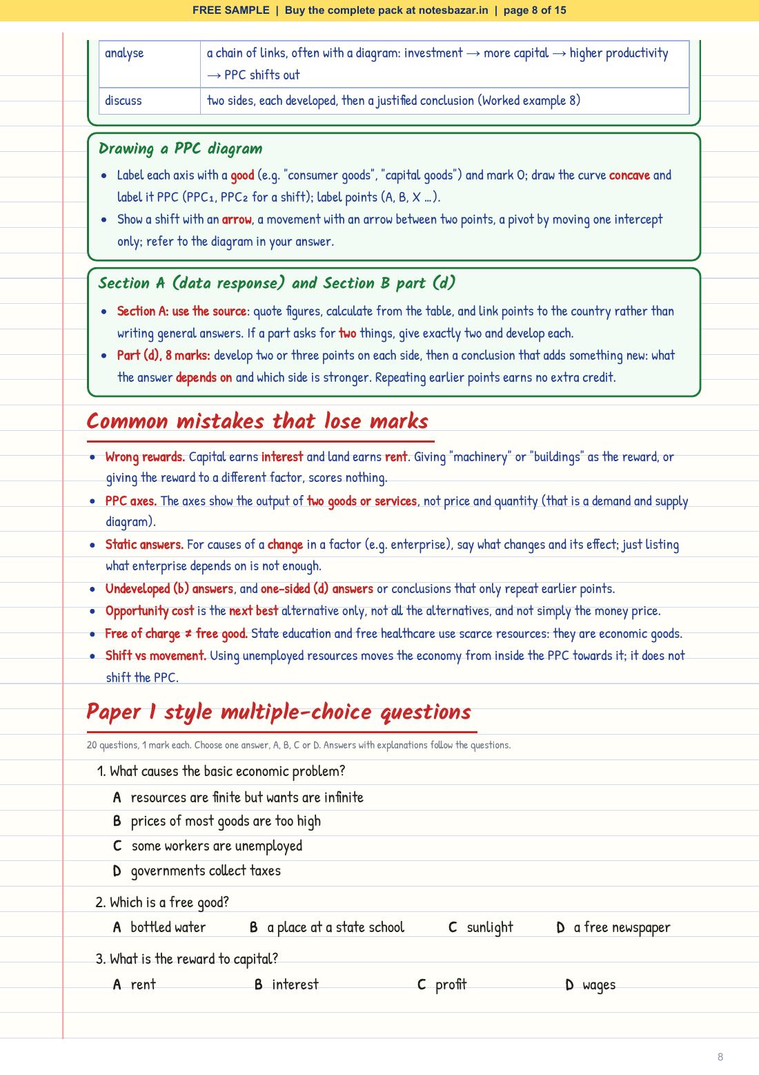Sample page 8 of 15