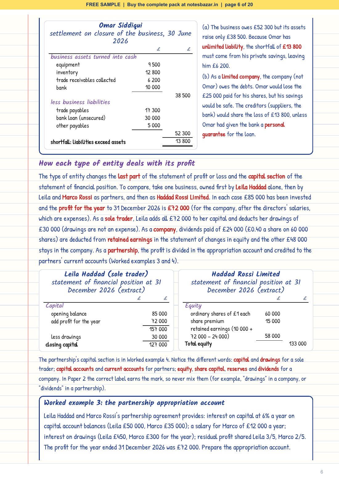 Sample page 6 of 20