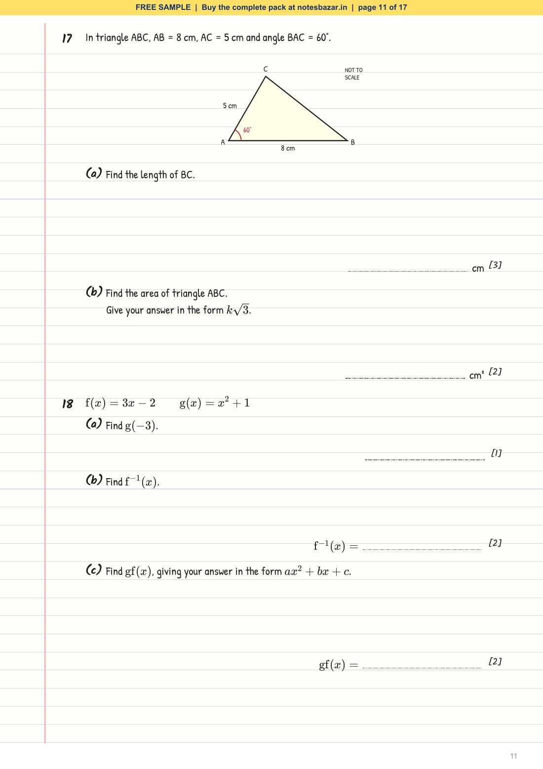 Sample page 11 of 17