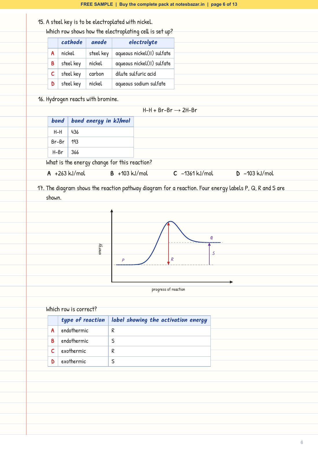 Sample page 6 of 13