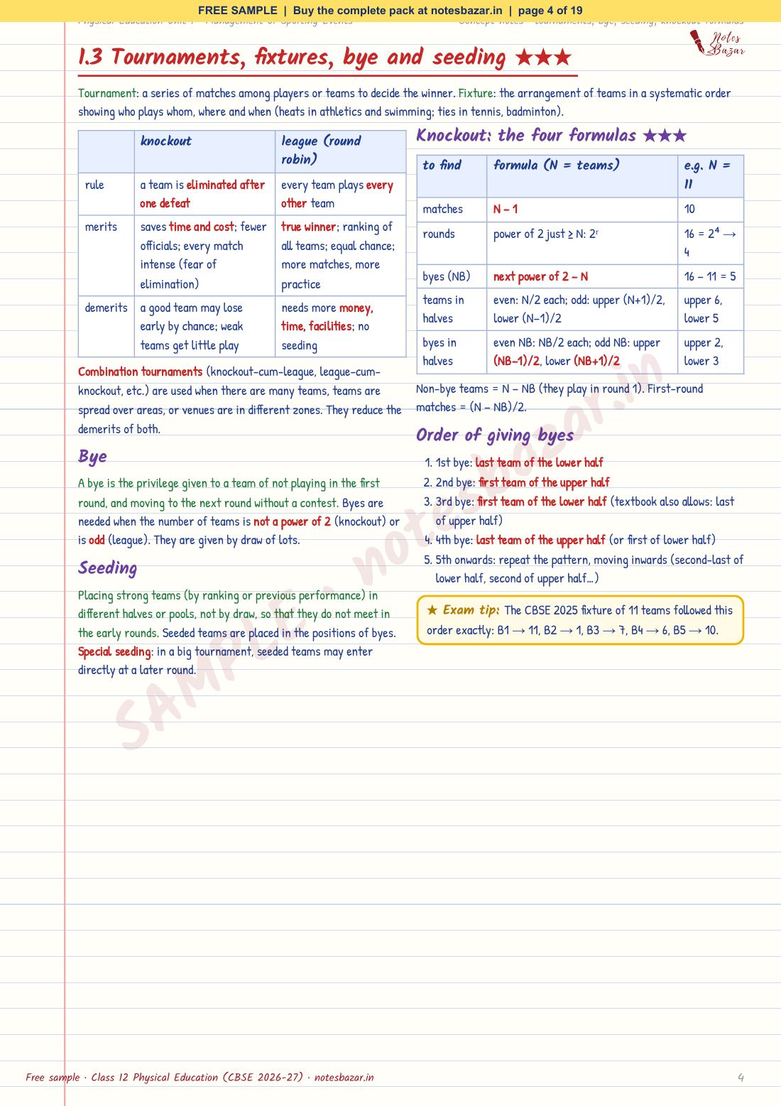 Sample page 4 of 19
