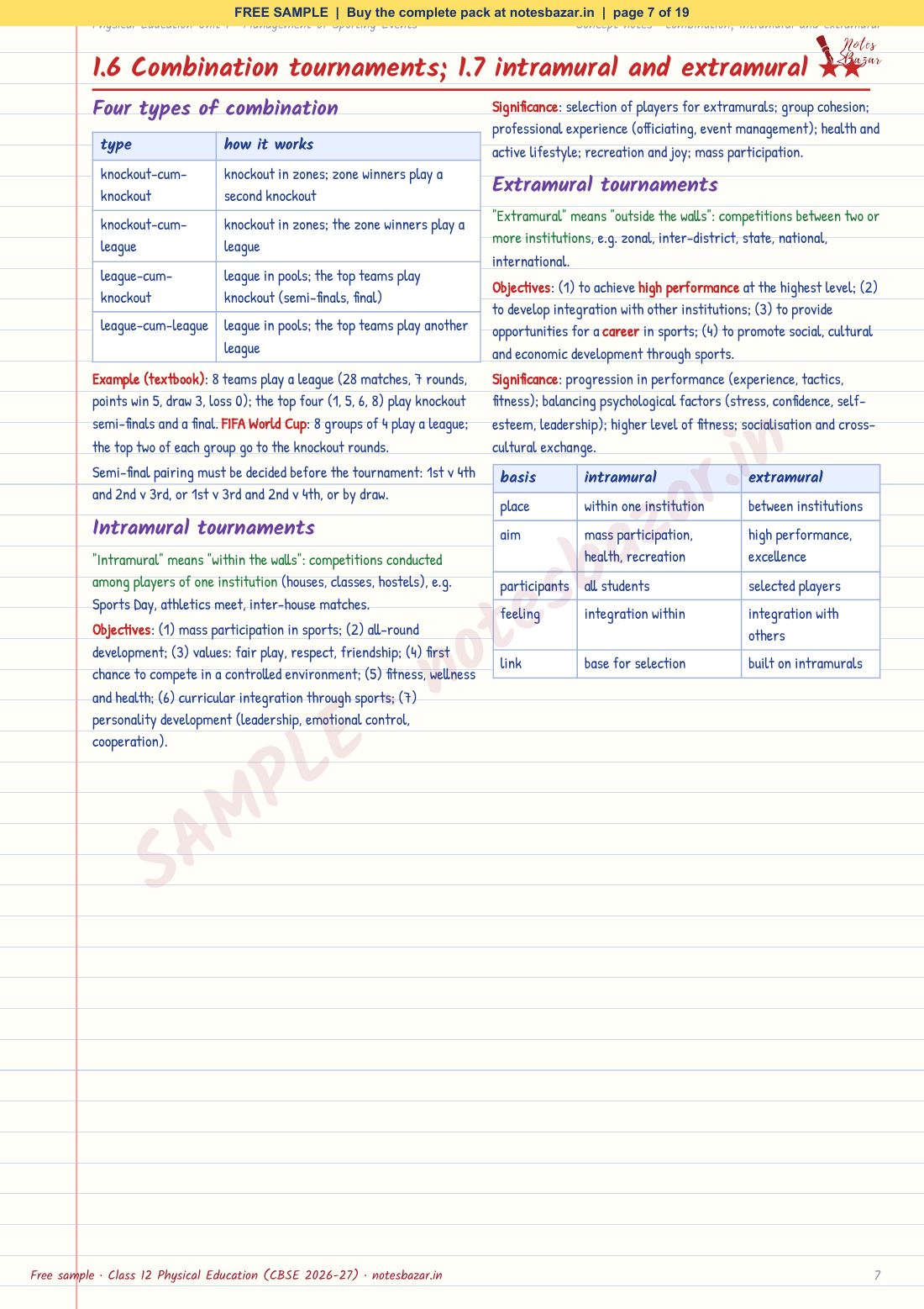 Sample page 7 of 19
