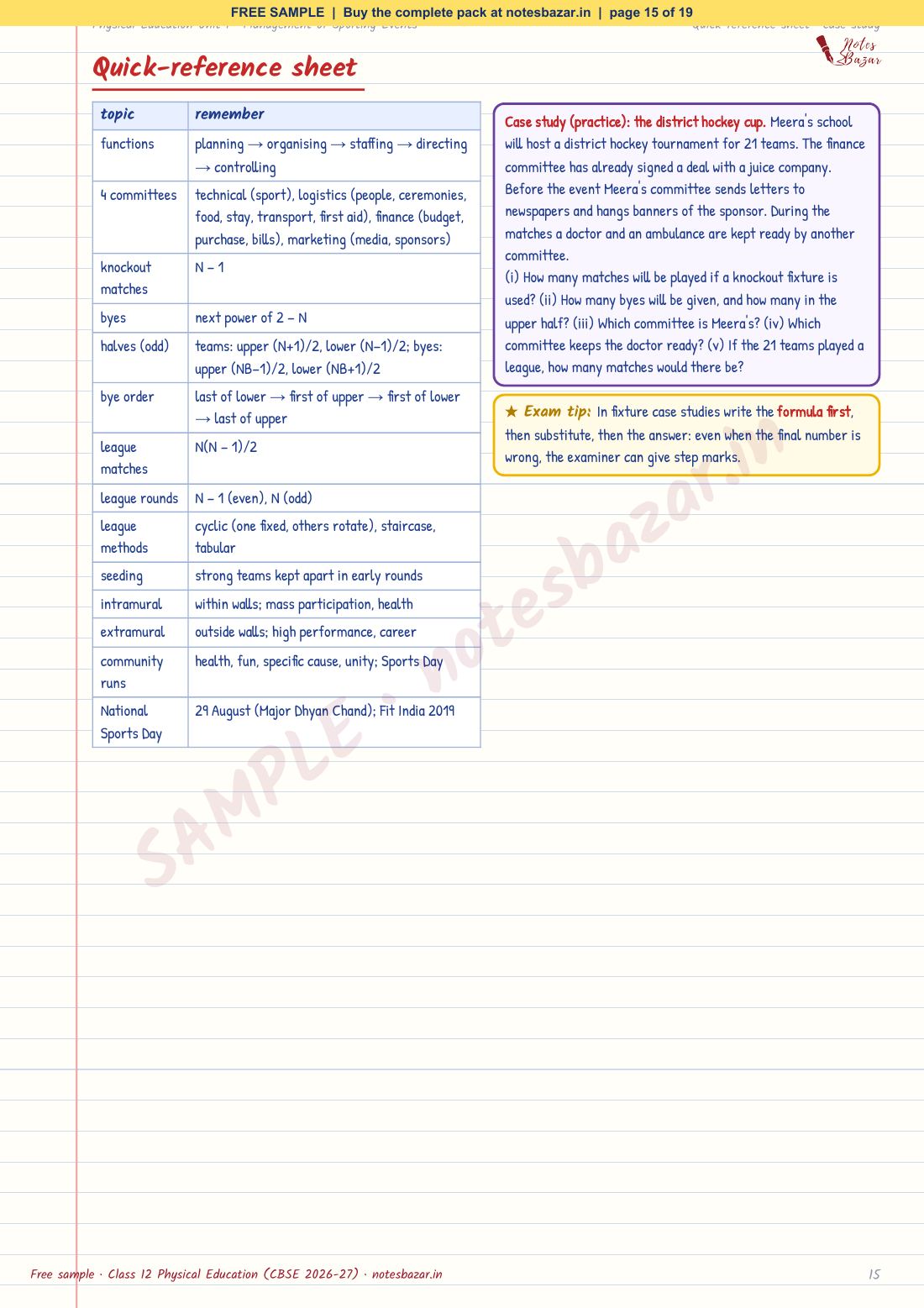 Sample page 15 of 19