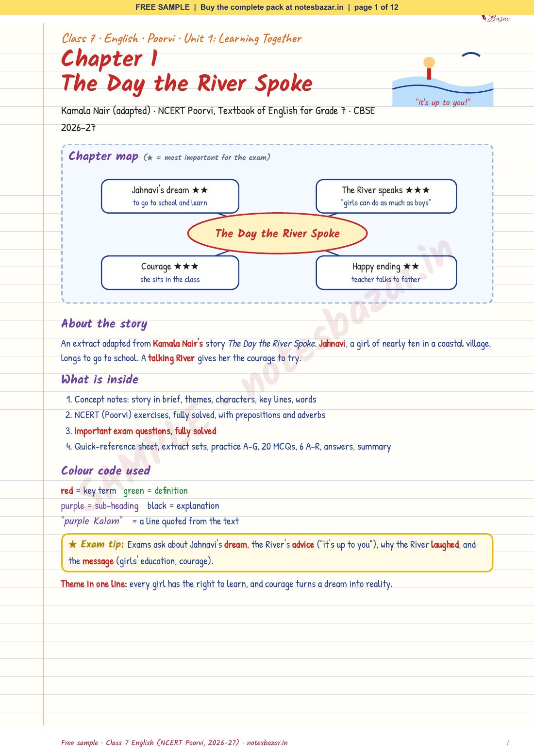 Sample page 1 of 12