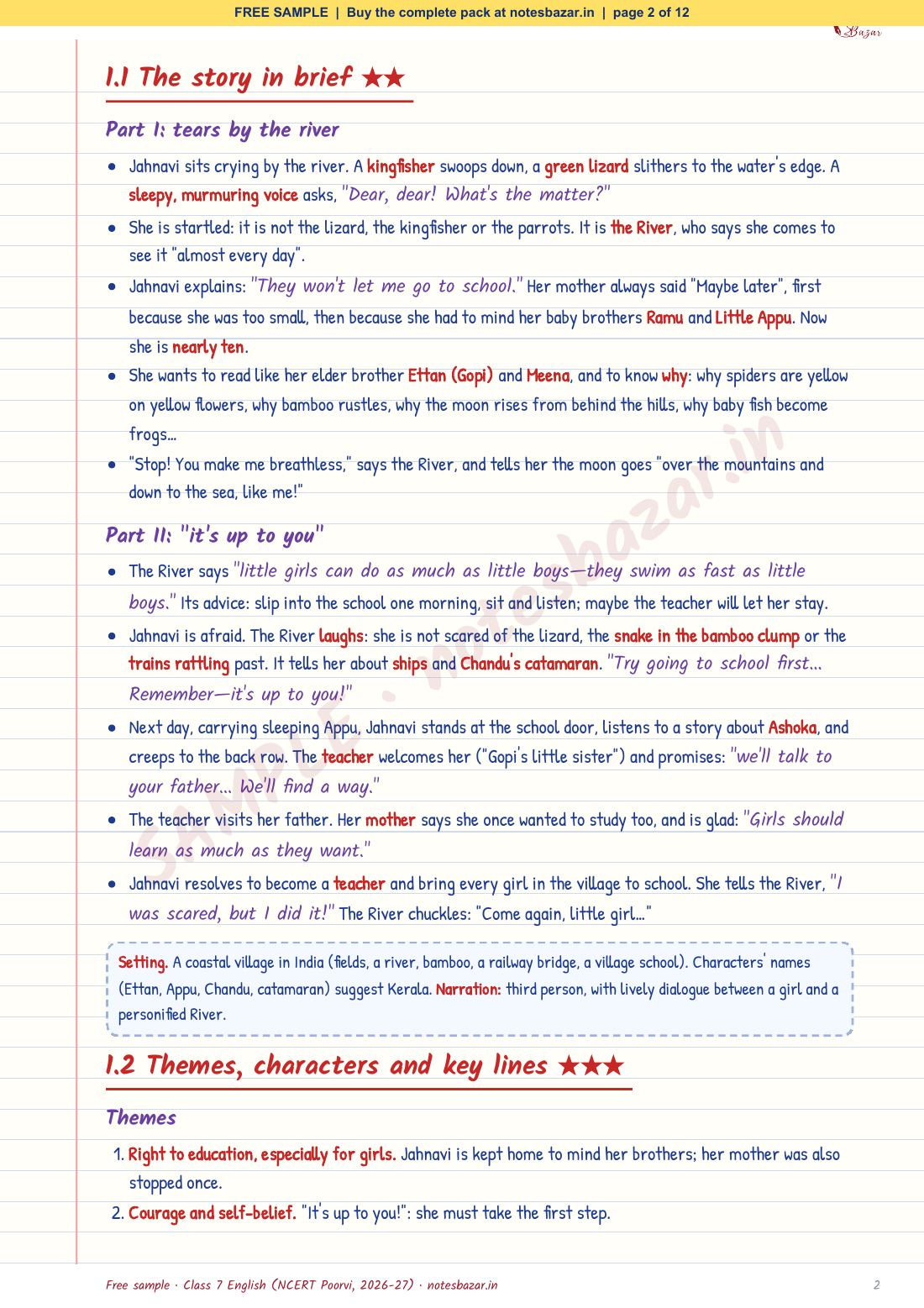 Sample page 2 of 12