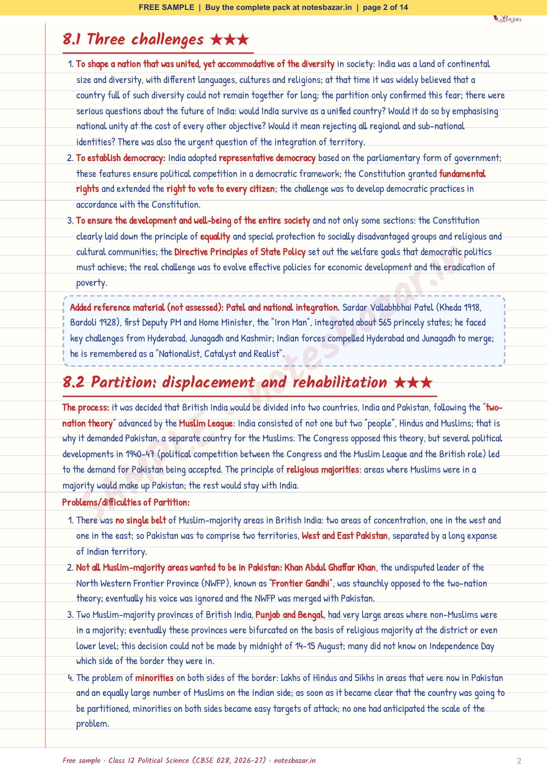 Sample page 2 of 14