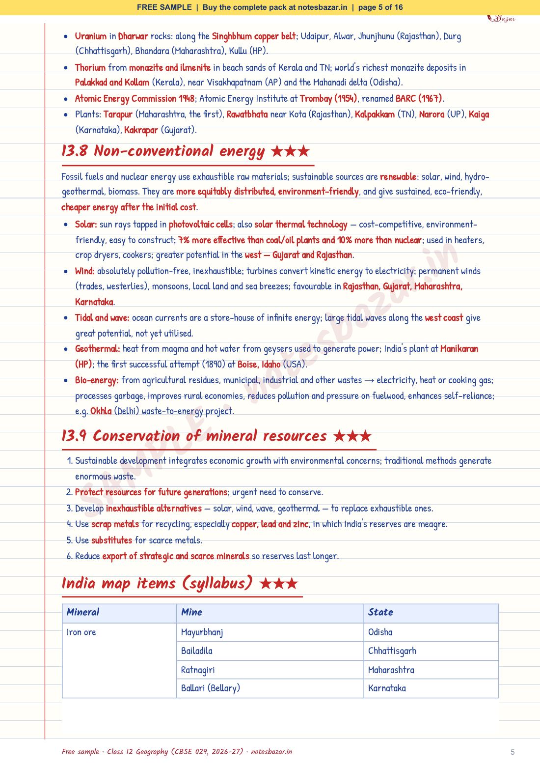 Sample page 5 of 16