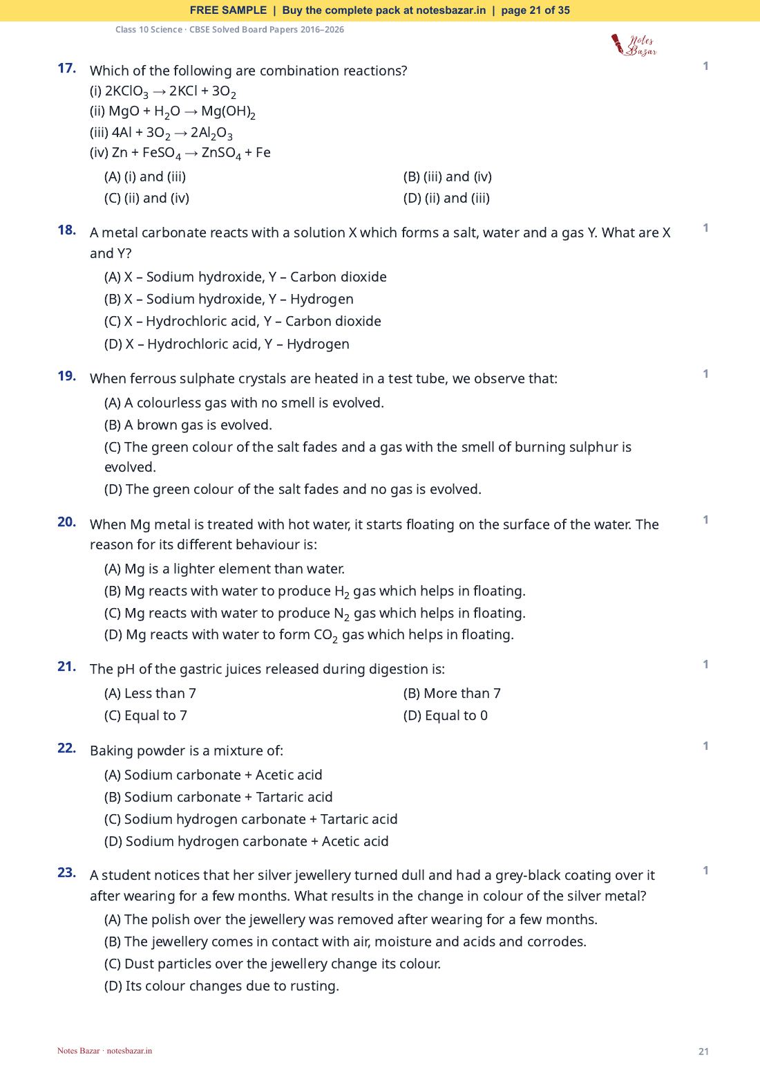 Sample page 21 of 35