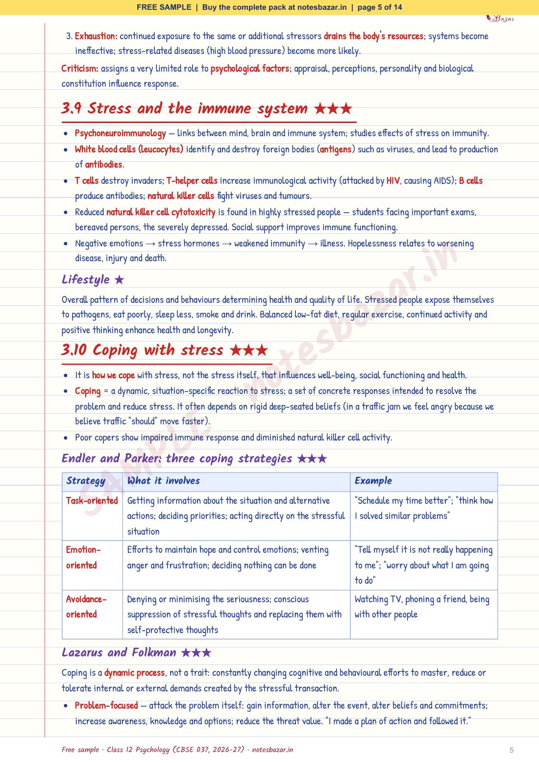 Sample page 5 of 14