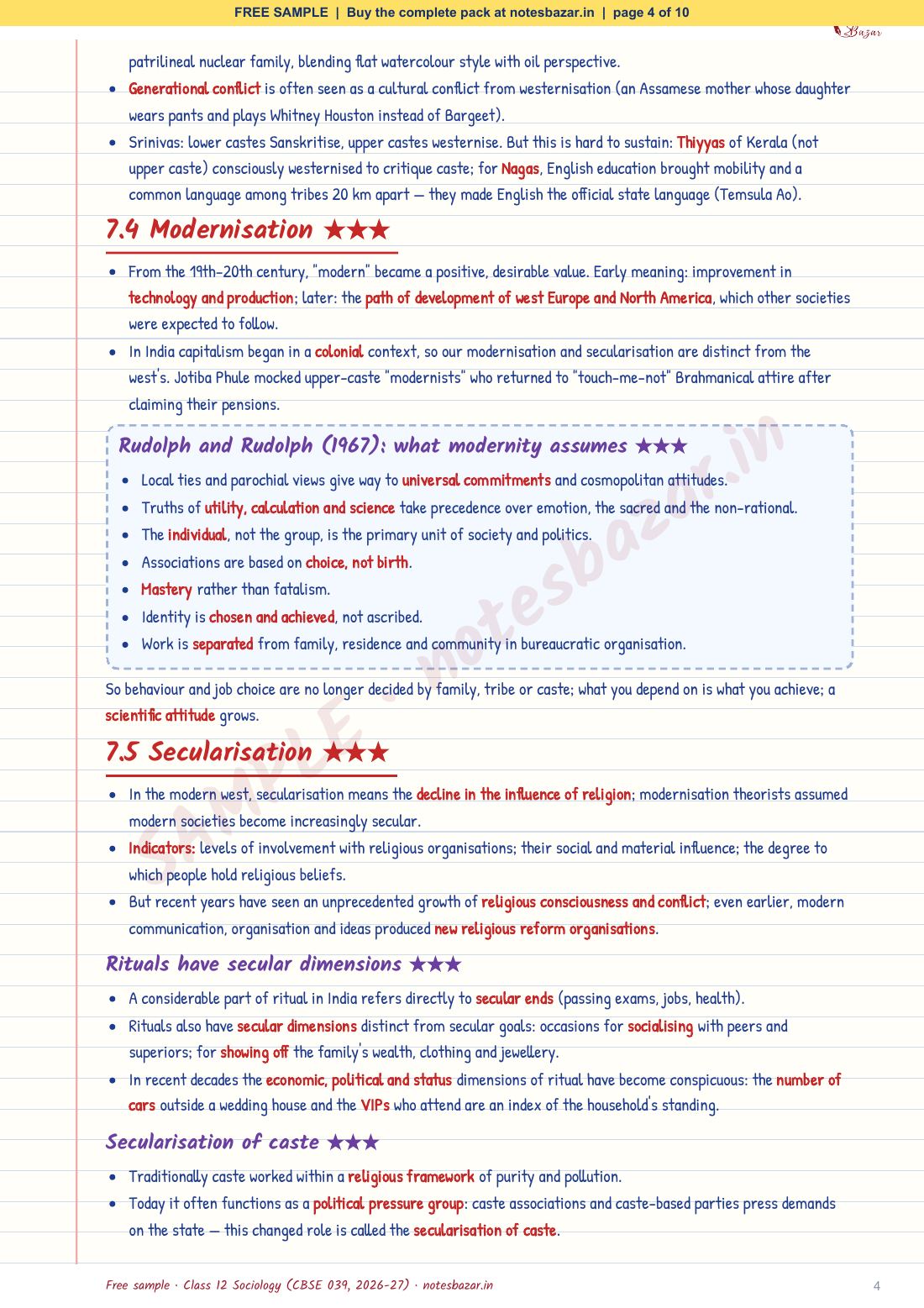 Sample page 4 of 10