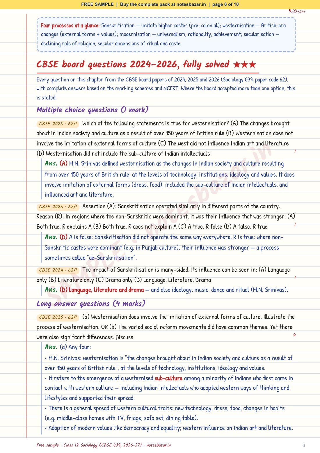 Sample page 6 of 10