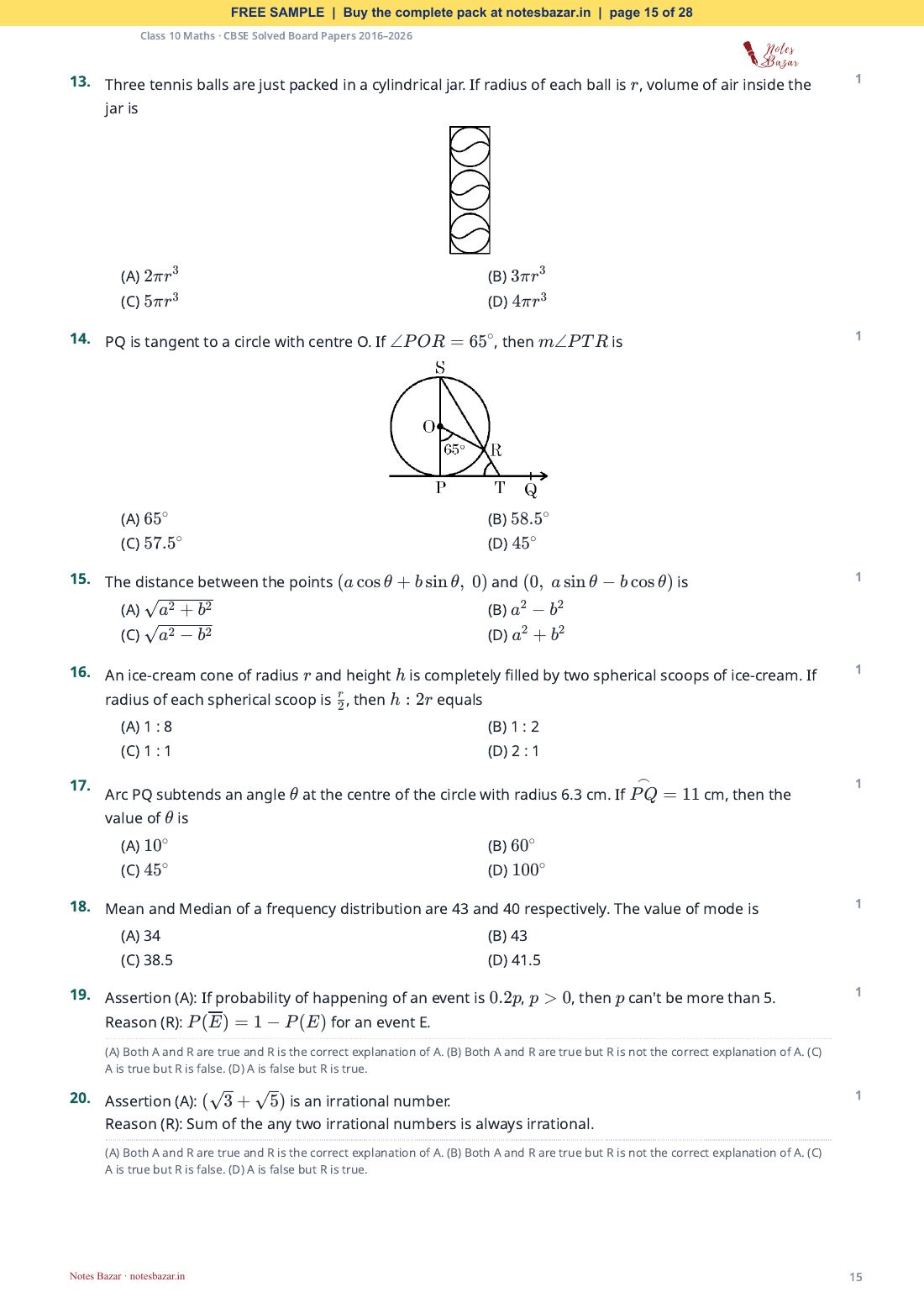 Sample page 15 of 28