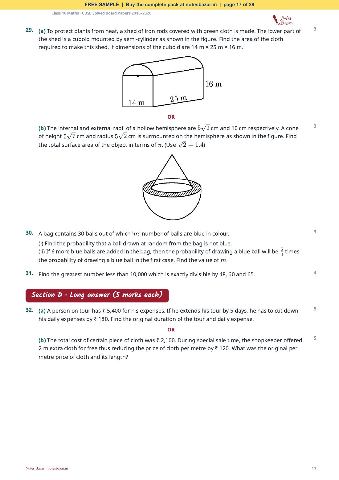 Sample page 17 of 28