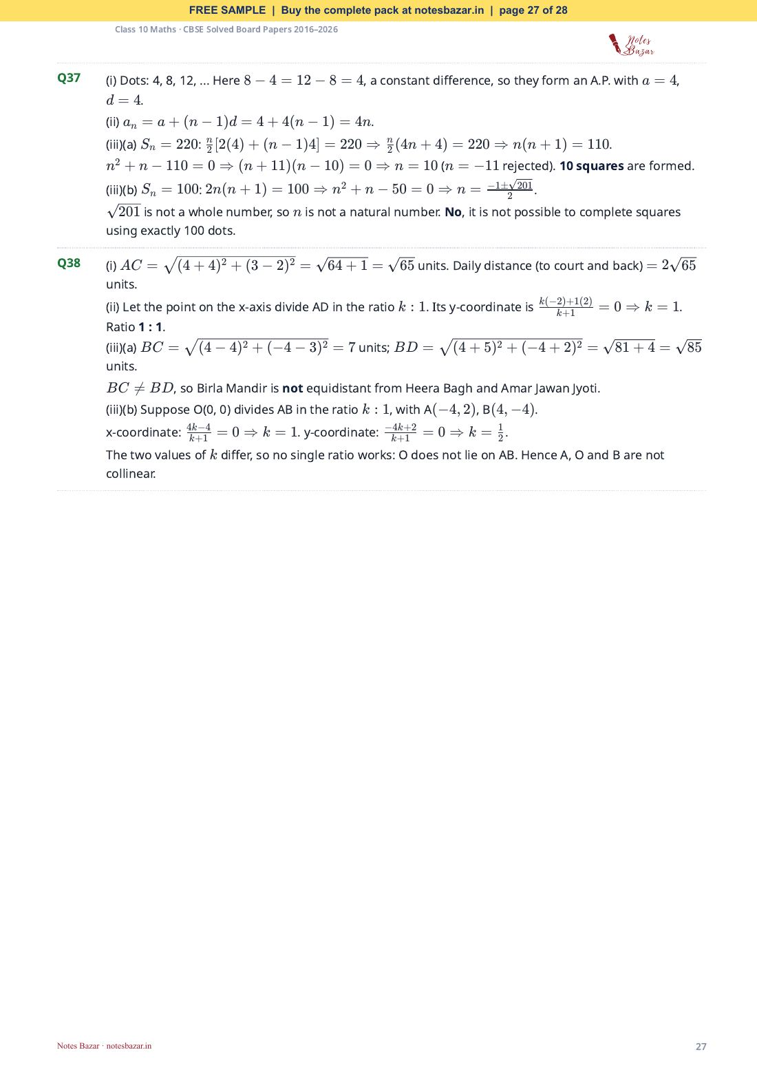 Sample page 27 of 28