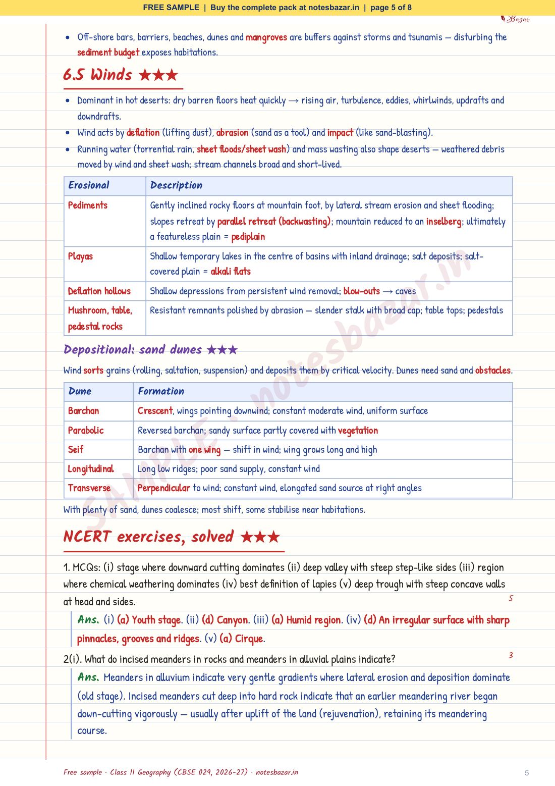 Sample page 5 of 8