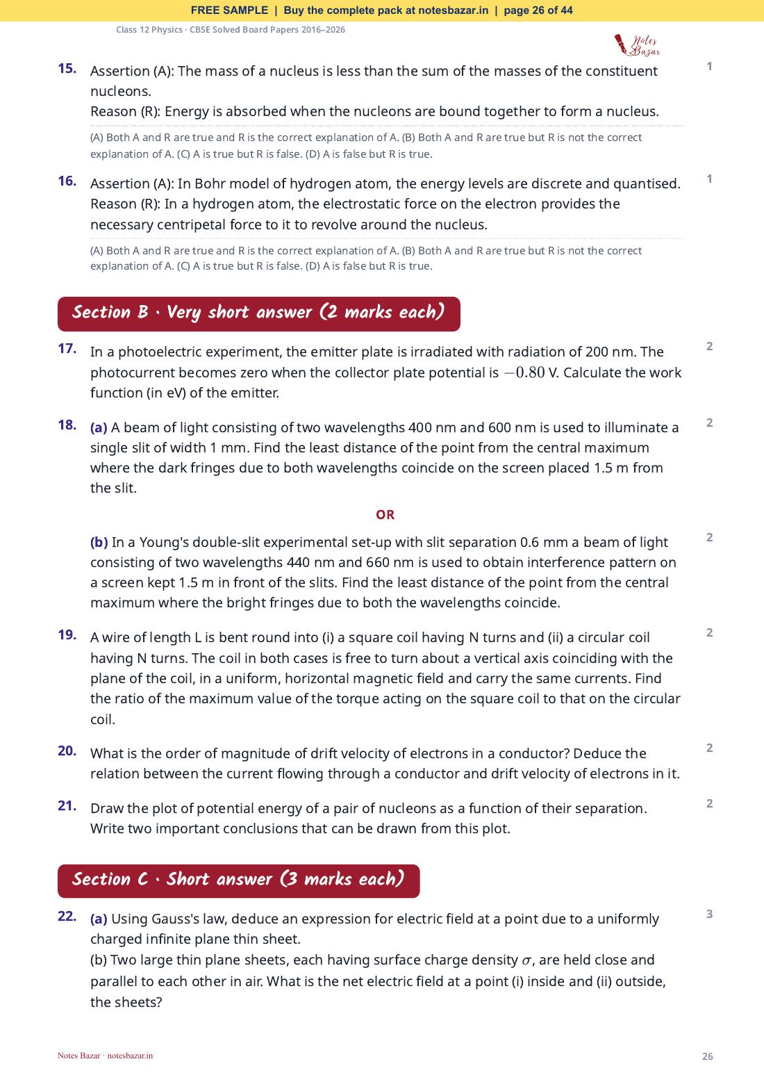 Sample page 26 of 44