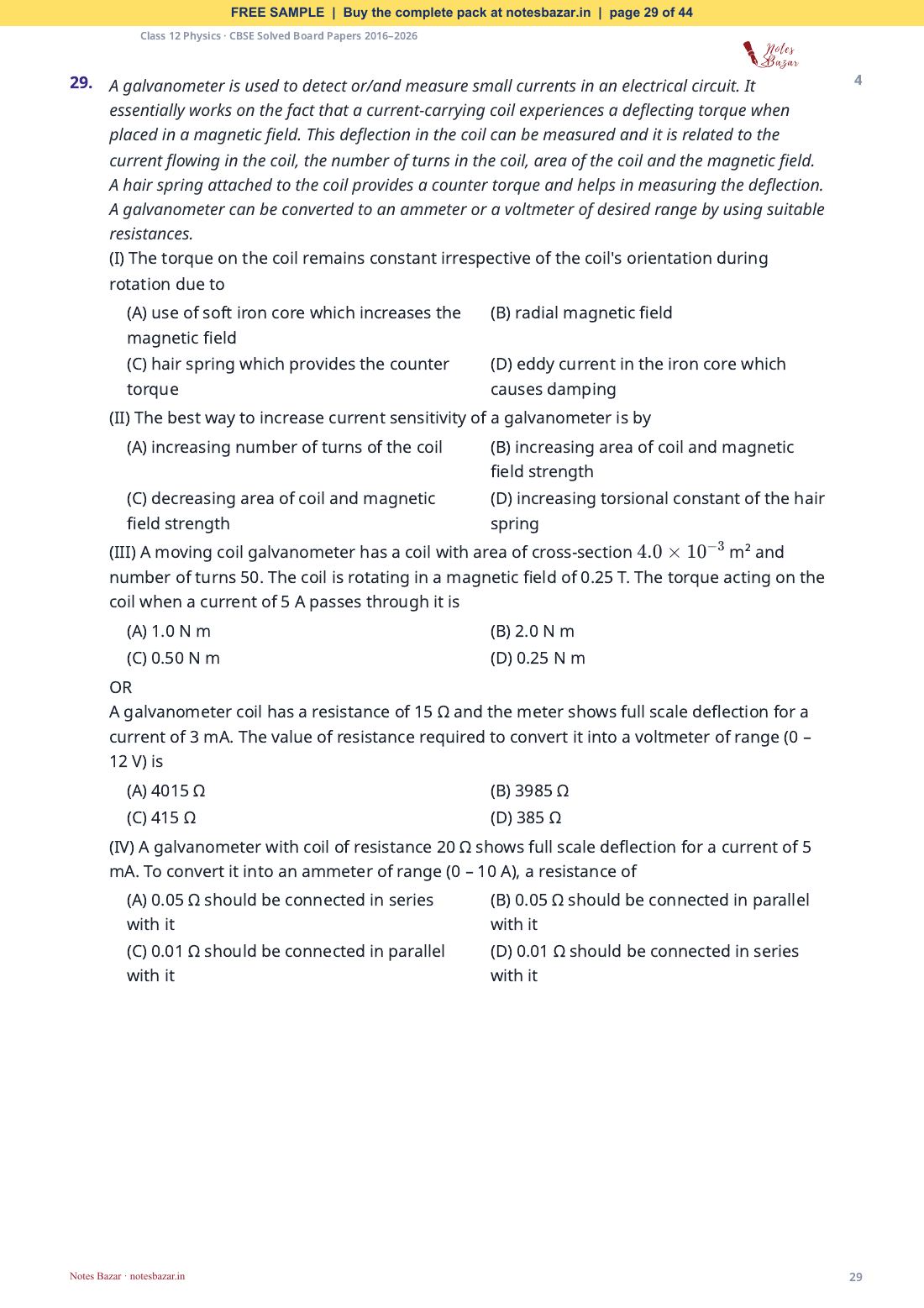 Sample page 29 of 44