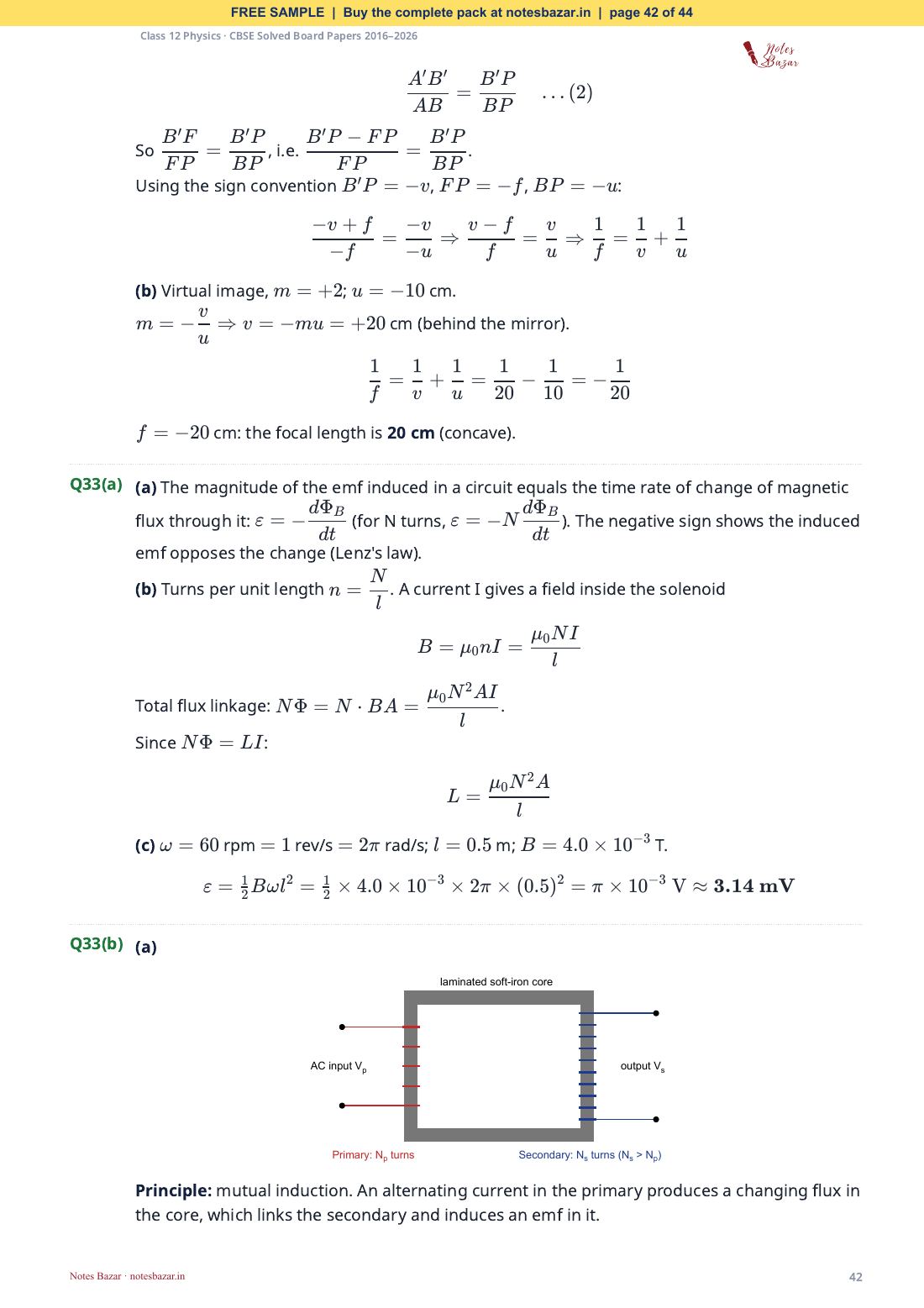 Sample page 42 of 44