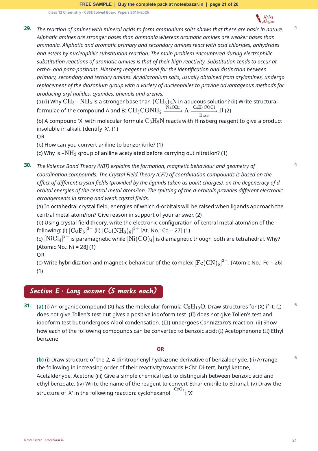 Sample page 21 of 28