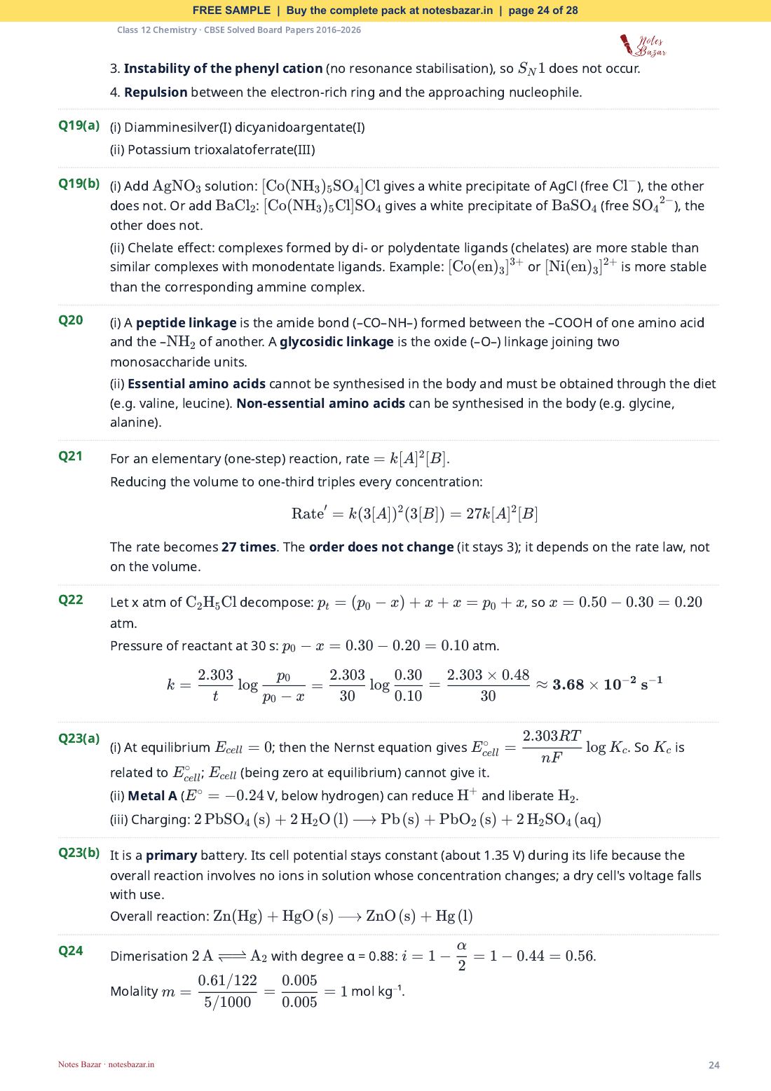 Sample page 24 of 28