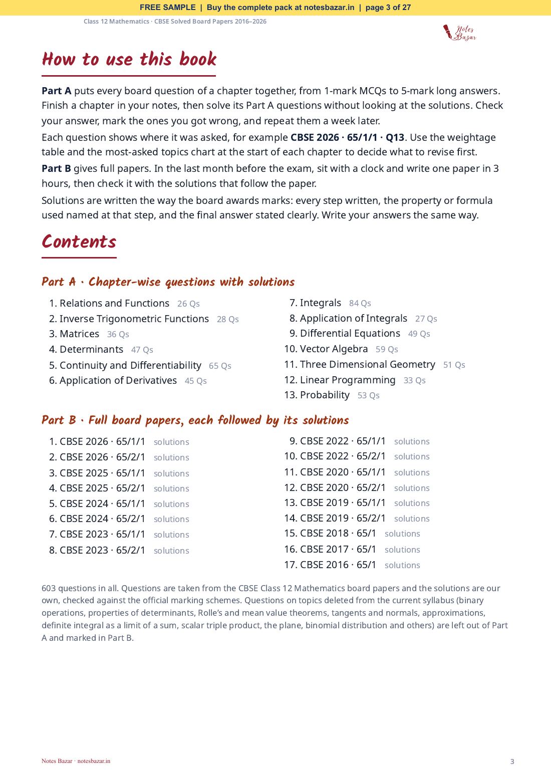 Sample page 3 of 27