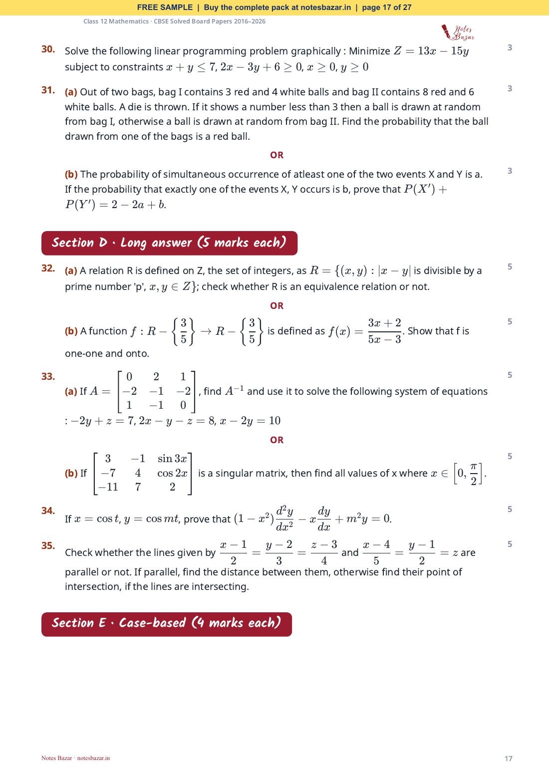 Sample page 17 of 27