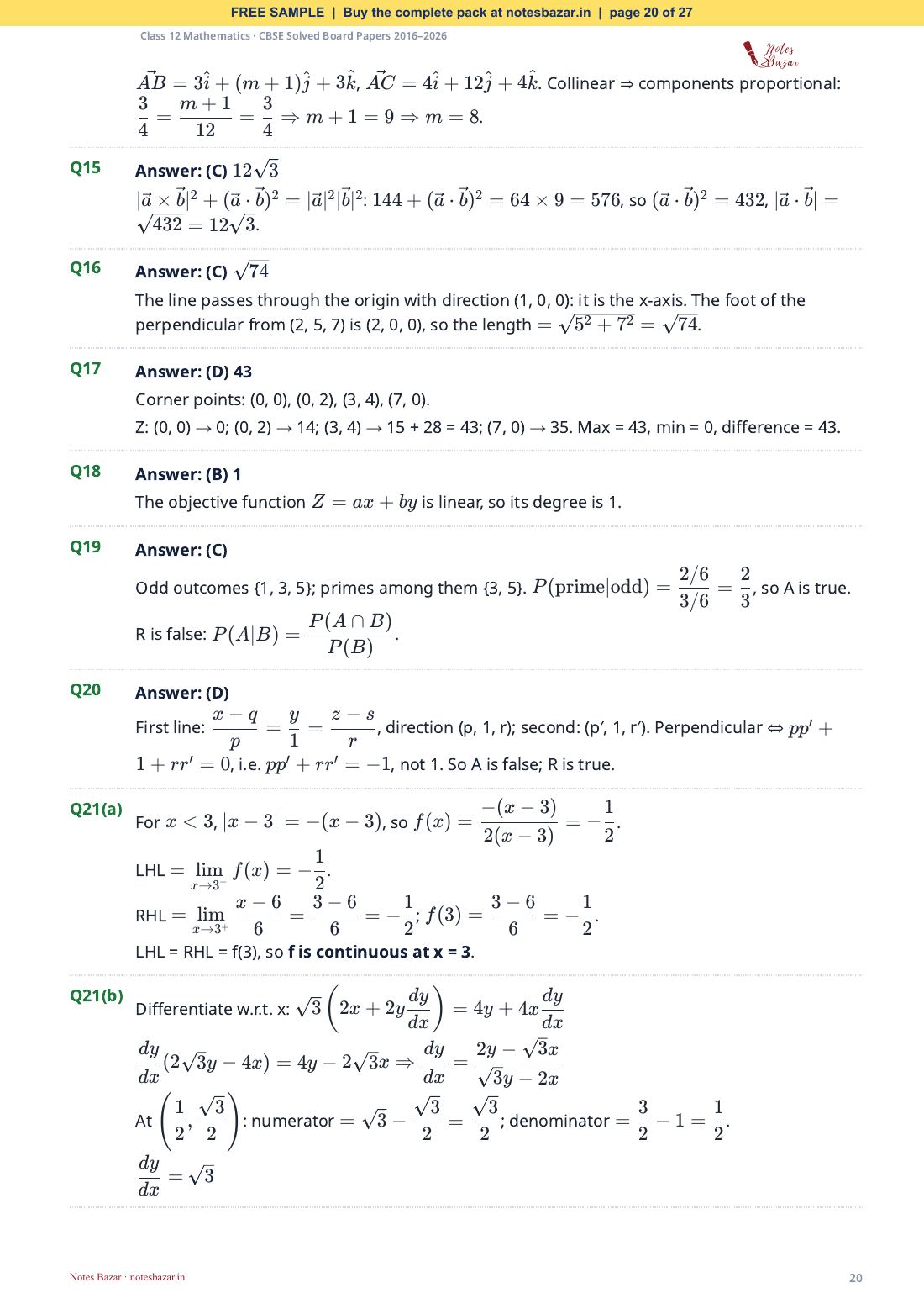 Sample page 20 of 27