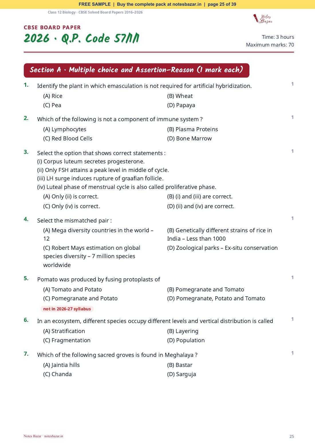 Sample page 25 of 39