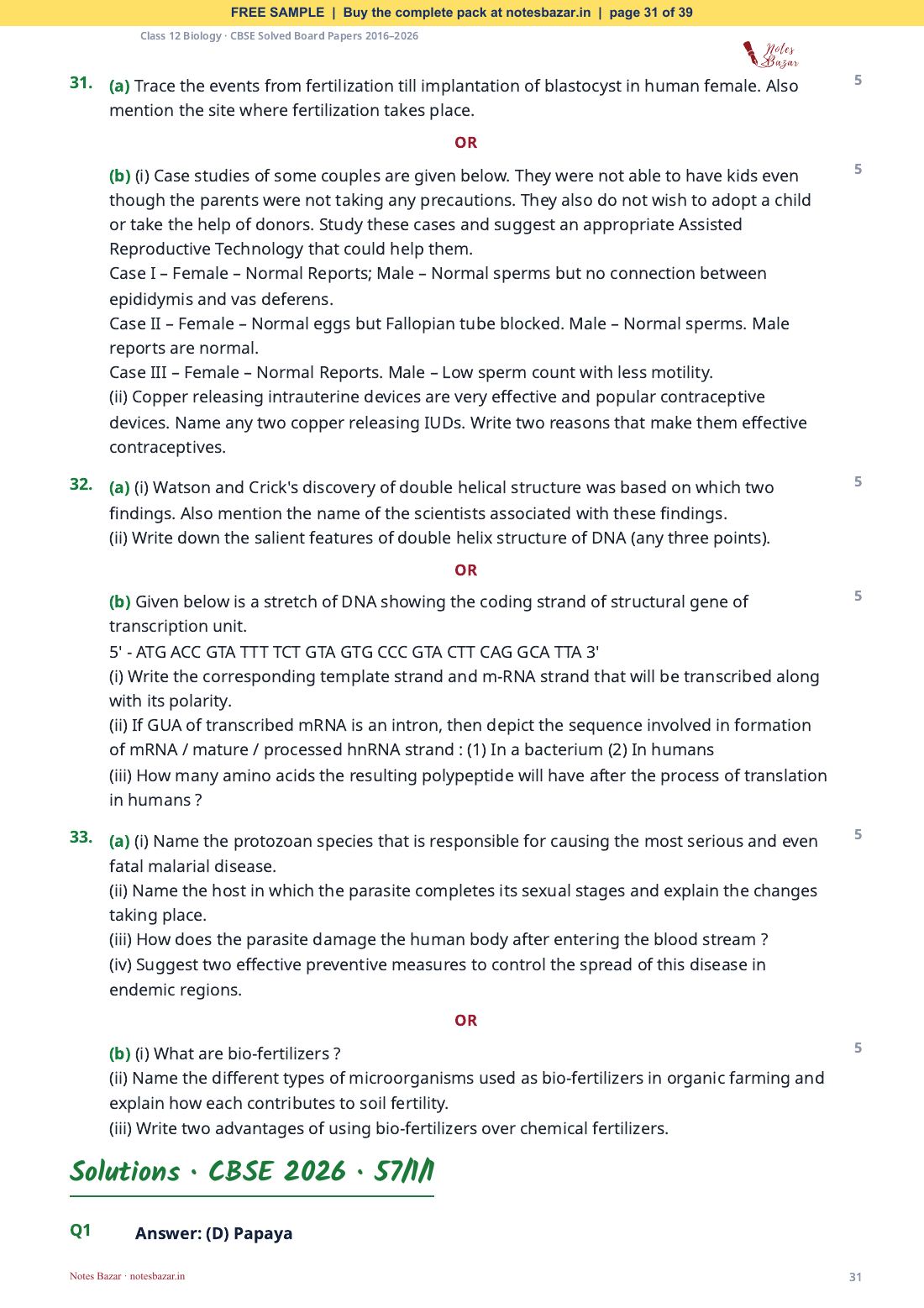 Sample page 31 of 39