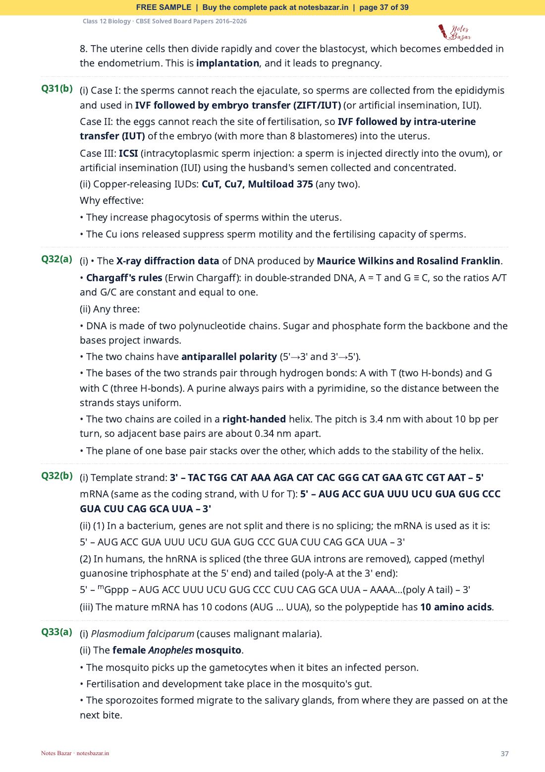 Sample page 37 of 39